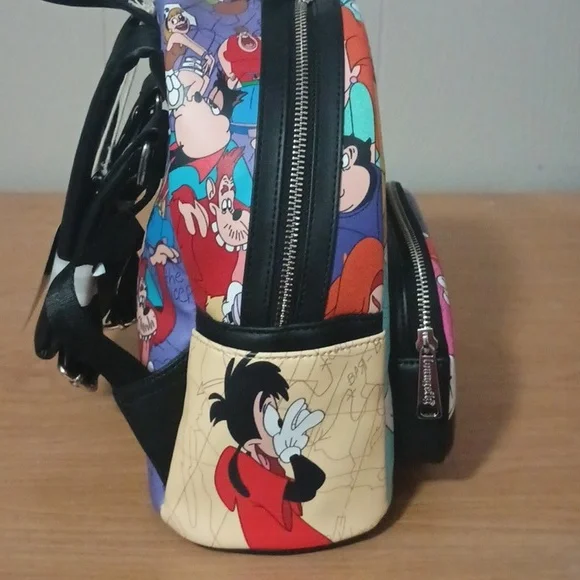 A Goofy Movie Loungefly Backpack NWT - Picture 4 of 11
